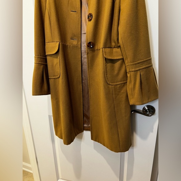 Old Navy Women’s Tan Peacoat Size Large - Picture 4 of 10